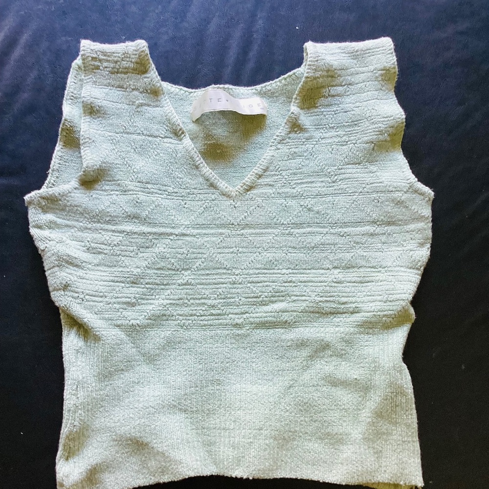 Bettie Paige top stretchy vintage